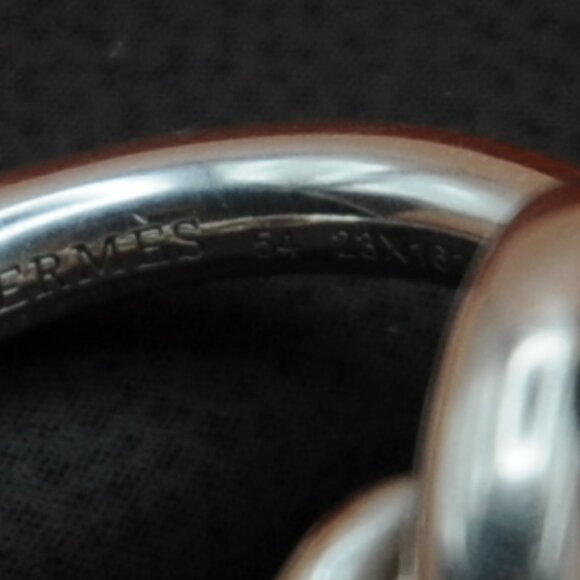 Hermes Croisette ring, large model - Picture 8 of 8